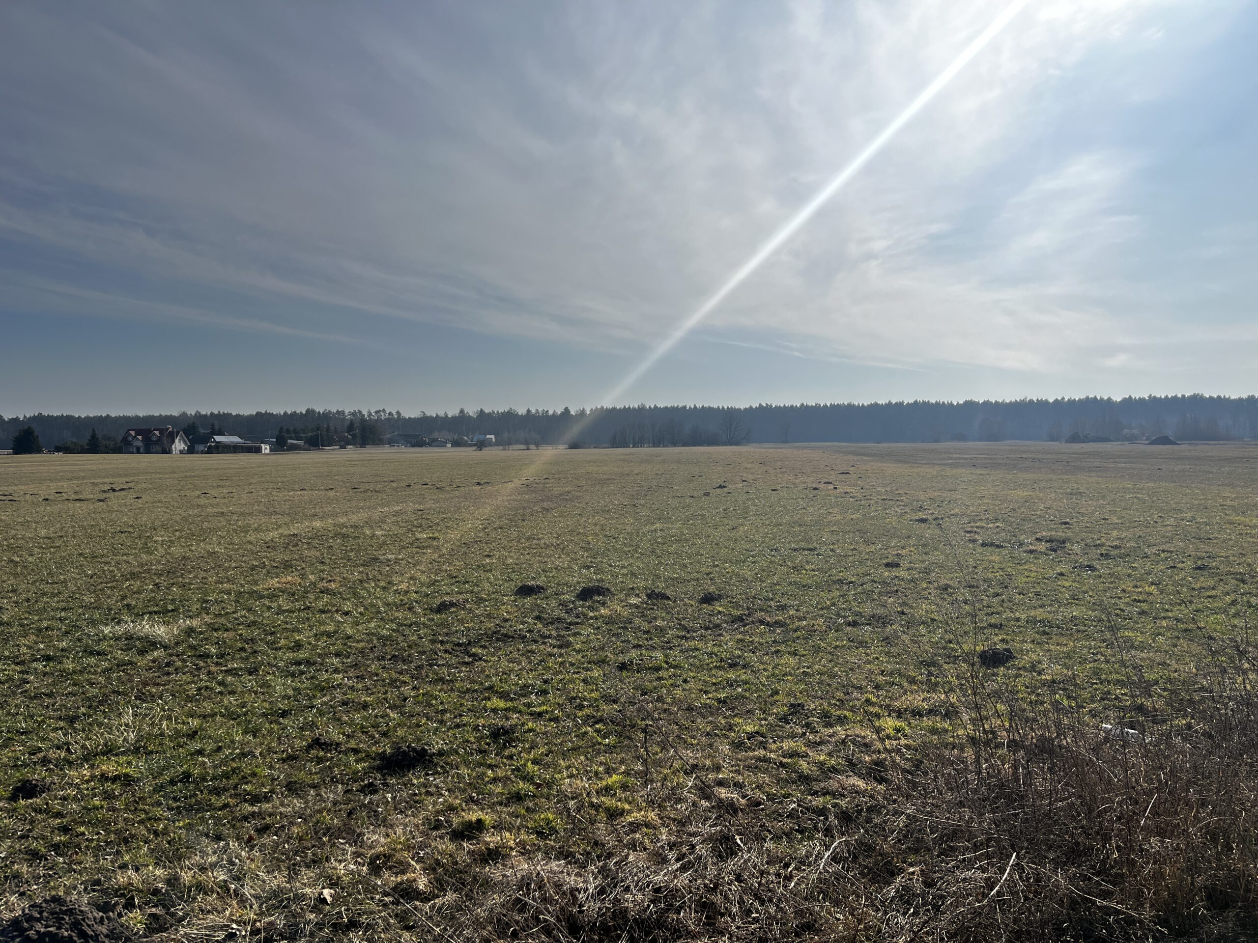 Działka z Wydanymi Warunkami Zabudowy Kalinowo Gmina Obryte | rzeka | las |